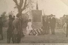 Dedication of Monument on site of Old Fort Morgan, October 26, 1912